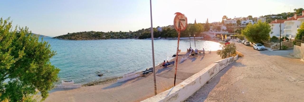 Апартаменти Ξένιος Ζευς Ηλιακτής. Χώρος Χαλάρωσης & Ξεκούρασης Agios Georgios  Екстер'єр фото